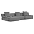 Elegant Olta Sofa: Stylish Comfort 3D model small image 3