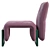 Modern Armchair: High-quality 3D Model 3D model small image 4