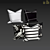 Decorative Pillows Set - Stylish Home Accents 3D model small image 2