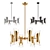 Strato Lightstar Pendant Chandelier 3D model small image 1