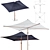 Ocean Master Max: Elegant Sunshade by Tuuci 3D model small image 1