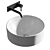 Elegant Jacob Delafon VOX Washbasins 3D model small image 3