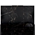 Black Atlas Marble: Elegant Versatile Tiles 3D model small image 1