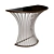 Elegant 2015 Luxe Console 3D model small image 1