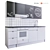 Sleek IKEA Kitchen #10 - V-Ray/Corona Render 3D model small image 6