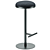 Modern Bar Stool, Medium Height 3D model small image 2