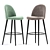 Lily Bar Stool Table: Stylish and Functional 3D model small image 2