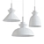 Nordic Metal Pendant Light 3D model small image 2