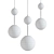 - Minimalist Opaline Glass Pendant  3D model small image 2