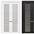 Sleek Interior Door- 3D Model Bundle | Render Vray + 2013 obj Max 3D model small image 1