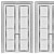 Sleek Interior Door- 3D Model Bundle | Render Vray + 2013 obj Max 3D model small image 2