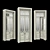 Elegant Double Door, 2900-3000x1050-1250mm 3D model small image 1