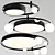 Modern Ceiling Lamp - Various Sizes 3D model small image 1