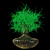 Elegant Greenery Vase 3D model small image 1