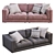 Flexform LUCIEN 2013 Sofa: Stylish & Versatile 3D model small image 7