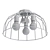 LGO Lattice LSP-8215 Chandelier 3D model small image 2