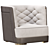 Vittoria Frigerio Greppi Armchair: Elegant and Versatile 3D model small image 1