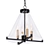 Elegant 4-Light Pendant: The Holding 3D model small image 1