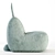 Mint Velvet Bunny Chair 3D model small image 4