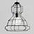 Modern Industrial Pendant Light - Lussole Loft Madison 3D model small image 1