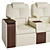Figueras Hollywood 5400 Cinema Seating 3D model small image 4