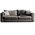 Sophisticated Desiree Ozium Sofa 3D model small image 5