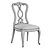 Chatelet Splatback Chair: Elegant and Versatile 3D model small image 5