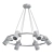 Elegant Lumion Harper Chandelier 3D model small image 2