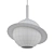 Stylish Space Rings Pendant Light 3D model small image 2