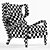 Elegant Teak Chair: Carol 3D model small image 5