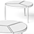 VeniceM Urban Coffee Table: Sleek Design, Multiple Versions 3D model small image 2