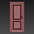 Title: Sleek Steel Door Upgrade 3D model small image 2