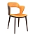 Modern Dining Chair M2 3D model small image 1