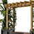 Lush Outdoor Plants on Pergola 3D model small image 4