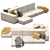 Extra Wall Sofa - Modern and Versatile Design 3D model small image 2