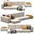 Extra Wall Sofa - Modern and Versatile Design 3D model small image 5