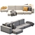 Extra Wall Sofa - Modern and Versatile Design 3D model small image 6