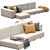 Extra Wall Sofa - Modern and Versatile Design 3D model small image 7