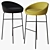 Bloom Parla Bar Stool 3D model small image 2