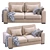 Modern Orion Sofa: Sleek Design, Versatile Comfort 3D model small image 4