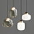 Elegant LEGIER Hanging Lamps 3D model small image 3