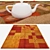 Versatile 6-Piece Rug Set 3D model small image 3