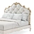 Handcrafted Lorenzo Bed by Romano Home 3D model small image 4