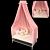 CozyDreams Baby Bed 3D model small image 1