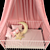 CozyDreams Baby Bed 3D model small image 3
