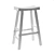 Asayo Solid Elm Bar Stool: Asian-Inspired, Natural Finish 3D model small image 2