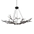 Kenora Glam Chandelier 3D model small image 2