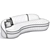 Otuim Long Curved Sofa: Sleek Design for Ultimate Comfort 3D model small image 3
