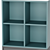 Modular 70x35x212 cm EKET Cabinet with Legs 3D model small image 4