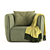 ErgoSeat: Stylish and Comfortable 3D model small image 2